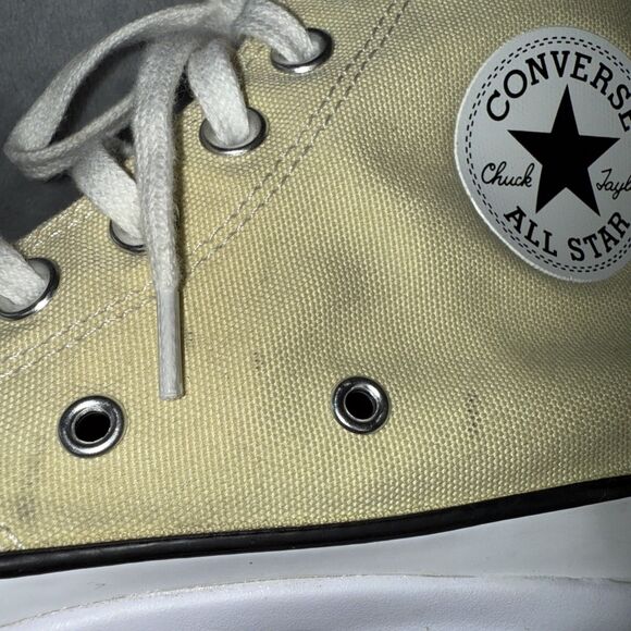 Converse Chuck Taylor All Star Lugged HI Lemon Drop A2132C Women Sz 8.5 Men 7 - Picture 8 of 12